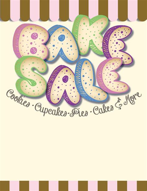 Bake Sale Poster Stock Illustrations 259 Bake Sale Poster Stock Illustrations Vectors