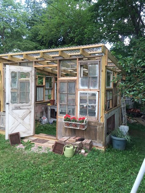 Window Greenhouse Diy Greenhouse Plans Backyard Greenhouse Backyard