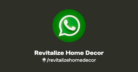 Revitalize Home Decor Linktree