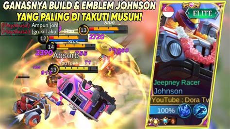 Ganasnya Build Emblem Johnson Ini Bikin Musuh Sampai Ketakutan Build