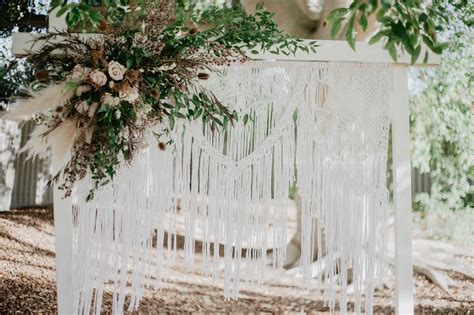 White Macramé — Pretty Willow Prop Hire Perth