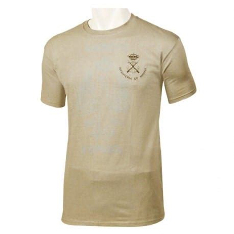 Camiseta De La Infanter A De Marina Espa Ola Beige Annack Militar