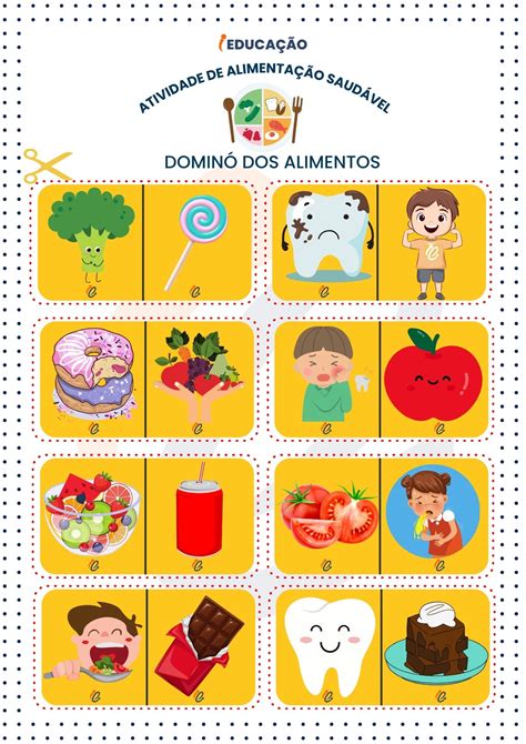 Atividades De Alimentação Saudável Para Educação Infantil