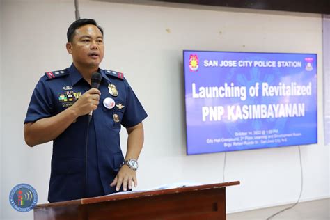 Launching Of Revitalized Pnp Kasimbayanan Sjcgovph