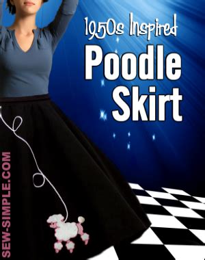 Poodle Skirt Pattern | Sew-Simple.com