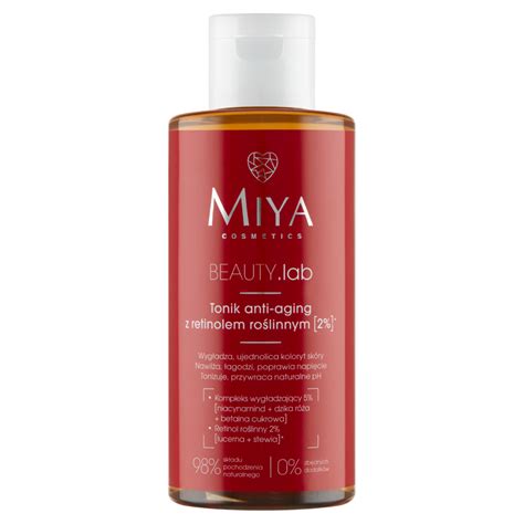 Miya BEAUTY lab tonik anti aging z retinolem roślinnym 2 150 ml Dr