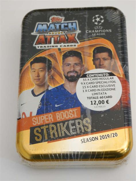 Latas Seladas Topps Match Attax Champions League Quinta Do