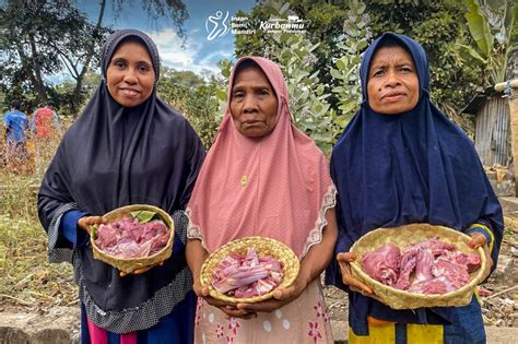 Melalui Kurban Di Pedalaman Insan Bumi Mandiri Salurkan Daging Kepada