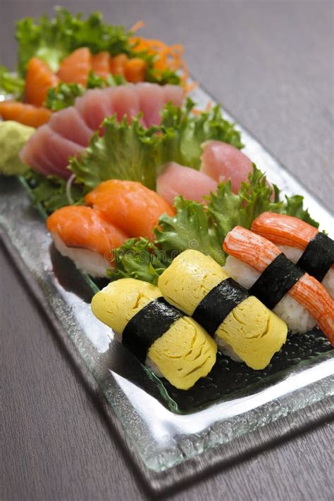 Sushi Maki Japanese Cuisine Stock Photo Image Of East Diet 25972456