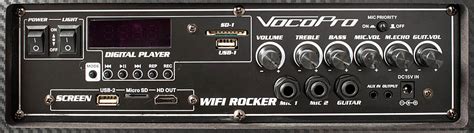 Customer Reviews Vocopro Wifi Rocker Karaoke System Black Wifi Rocker