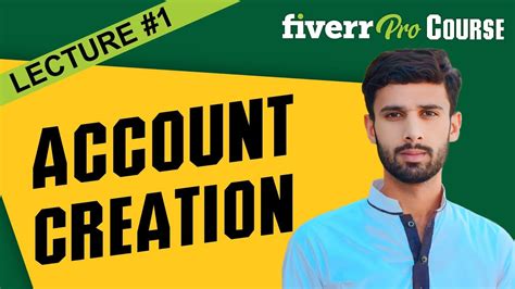 How To Create Fiverr Accountfiverr Pro Course Youtube