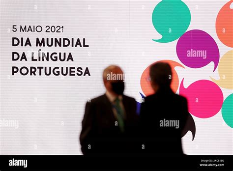 Guests Attend A Ceremony Marking The World Portuguese Language Day At