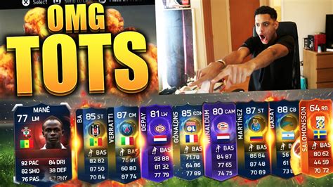 The Luckiest Tots Pack Opening Ever Fifa Youtube