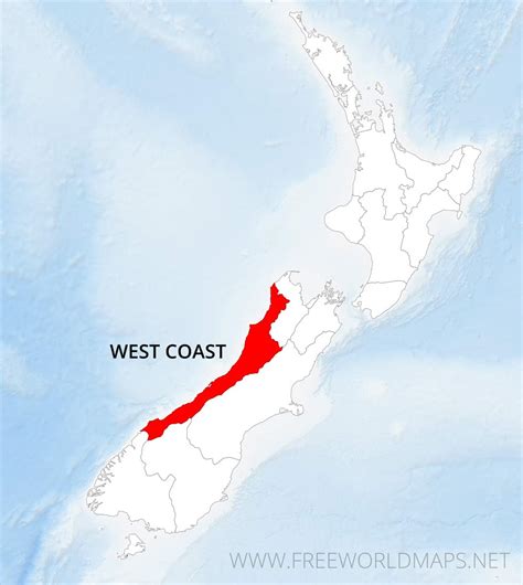 West Coast Maps, NZ