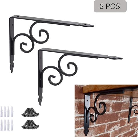 Amazon Addgrace Pack Of Decorative Wall Shelf Brackets Support