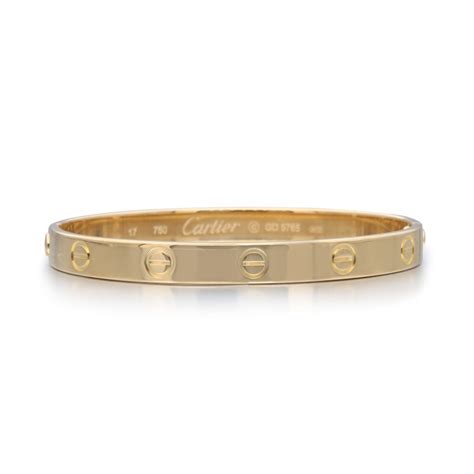 Cartier Gold Love Bangle Bracelet Available For Immediate Sale At Sothebys