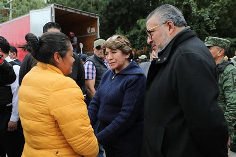 La Jornada Acude Delfina G Mez A Texcaltitl N Reportan Personas