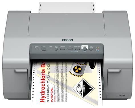 ColorWorks C831 Imprimantes détiquettes couleur Produits Epson