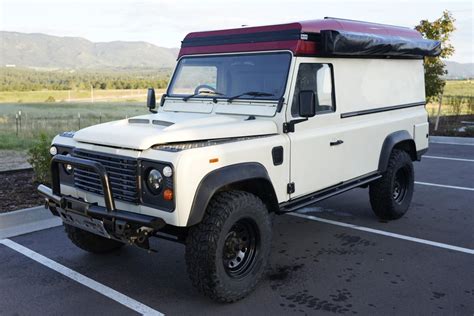 Land Rover Defender Tdi Camper For Sale On Bat Auctions