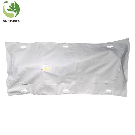 White Peva Zipper Handles Adult Cadaver Body Bag Body Bag