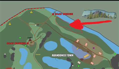 Tarkov Woods Exfil Map