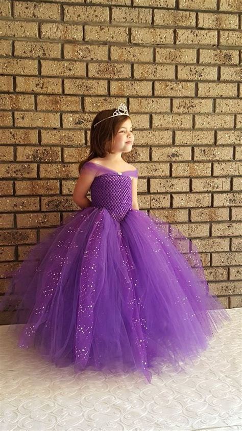 Purple Princess Dresses For Girls