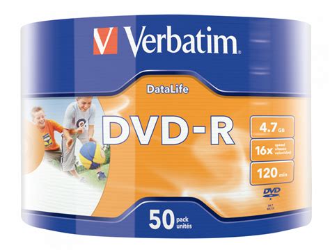 Buy Printable DVD-R Discs | DVD-R Wide Inkjet Printable | Verbatim DVD ...