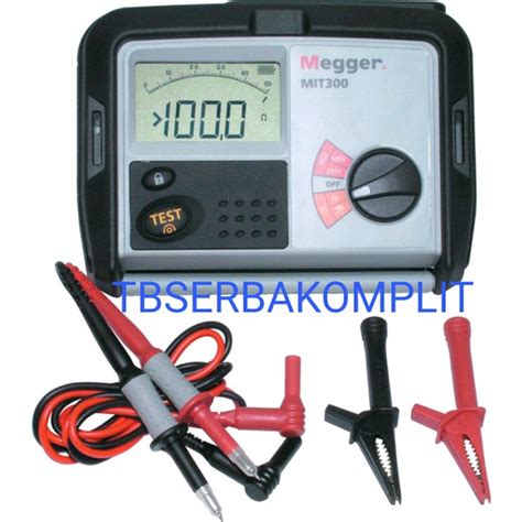 Jual Megger Mit Insulation Tester V V Alat Ukur Listrik