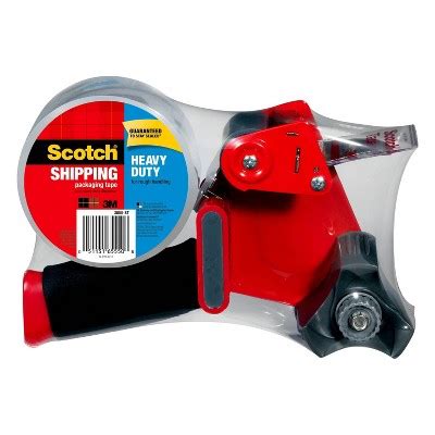 Scotch Shipping Packaging Tape With Heavy Duty Dispenser Target