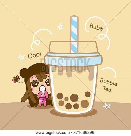 Bubble Tea Flavors Vector Photo Free Trial Bigstock