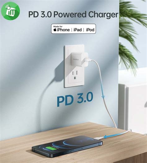 Choetech Pd5005 20w Usb C Pd Power Adapter Imedia Stores