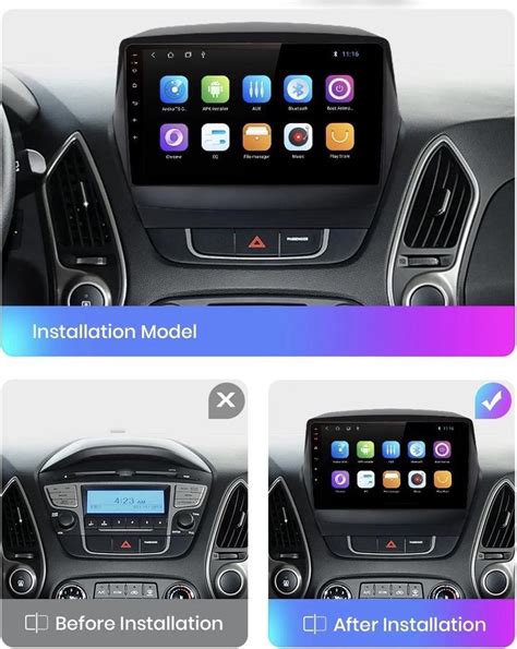 CarPlay Hyundai Ix35 2010 2016 Tucson 2011 2014 Android 10 Navigatie En