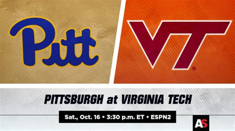 Pittsburgh Vs Virginia Tech Football Prediction And Preview Athlon Sports