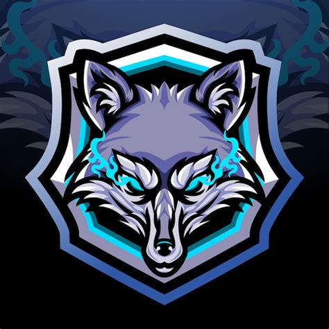 Premium Vector Fox Head Mascot Esport Logo Design