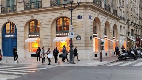 Paris Braquage à La Bijouterie Bulgari Place Vendôme Les Trois