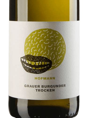 2021 Hofmann Grauburgunder Trocken Vivino US