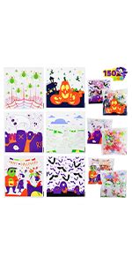 Amazon Joyin Pcs Halloween Cellophane Treat Bags Small