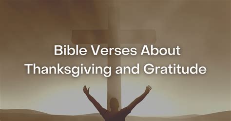 43+ Bible Verses About Thanksgiving and Gratitude