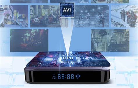 A X F Air Ii Is An S W Tv Box With Android And K Av Decoding