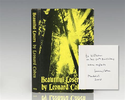 Beautiful Losers Leonard Cohen First Edition Signed