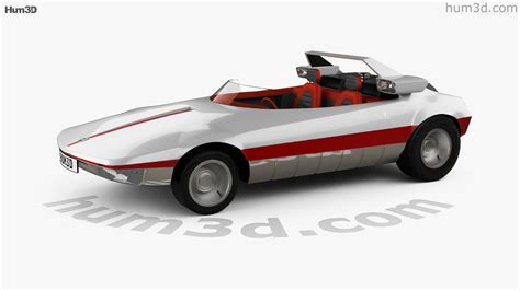 360 View Of Autobianchi Runabout Bertone 1969 3D Model 3DModels Store