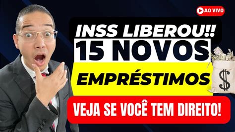 EM ALTA INSS LIBERA NOVOS TIPOS DE EMPRÉSTIMO PARA APOSENTADOS VEJA