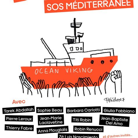 Amère Méditerranée les artistes s engagent pour SOS MEDITERRANEE