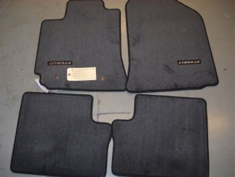 CAR Floor Carpet Car & Truck Floor Mats & Carpets Brown 2003-2008 Toyota Corolla Carpet Floor ...