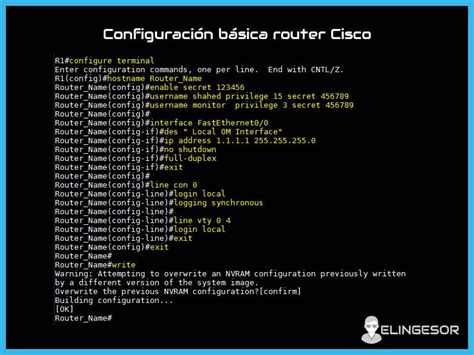 Comandos B Sicos De Configuraci N De Router Cisco Paso A Paso El