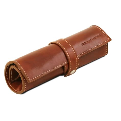 Leather Pen Holder for 8 Pens - Brantes - Domini Leather