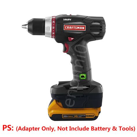 Dewalt Dcb V Slider Li Ion Batteries To Craftsman V Cordless