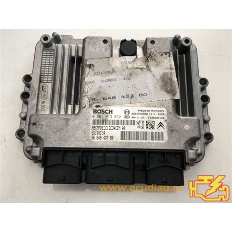 Ecu Bosch Edc C Citroen C Hdi Cv