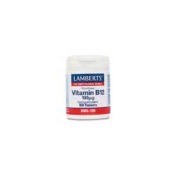 Vitamina B12 100 Mcg 100 Tabletas Lamberts Privafarma