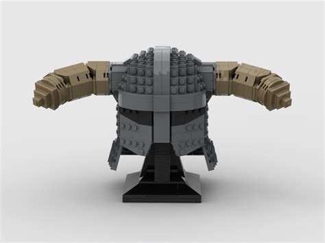 LEGO MOC Skyrim - Iron Helmet by ThreeSixO-Bricks | Rebrickable - Build with LEGO